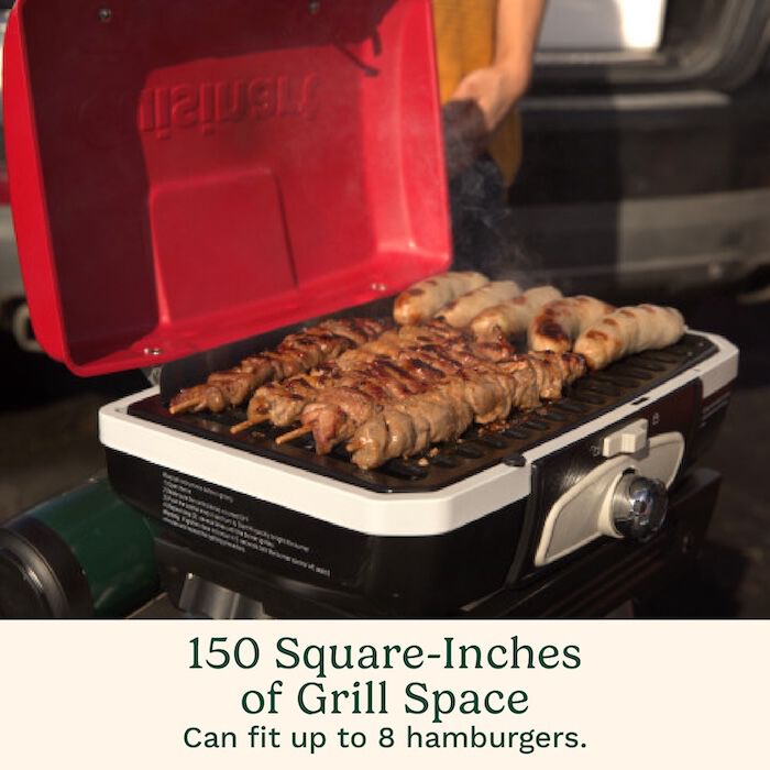 Discontinued Petite Gourmet Portable Gas Grill with VersaStand - Image 4