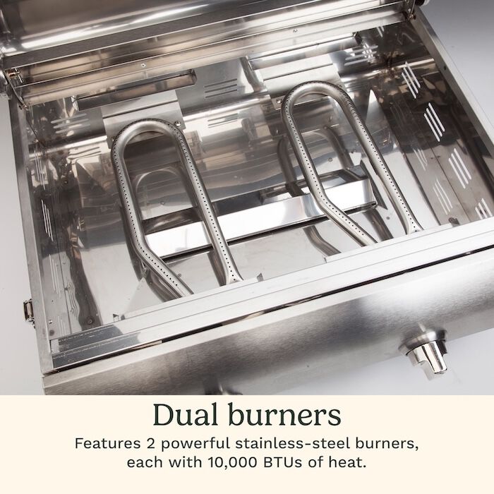 Chef's Style Stainless Tabletop Grill - Image 4