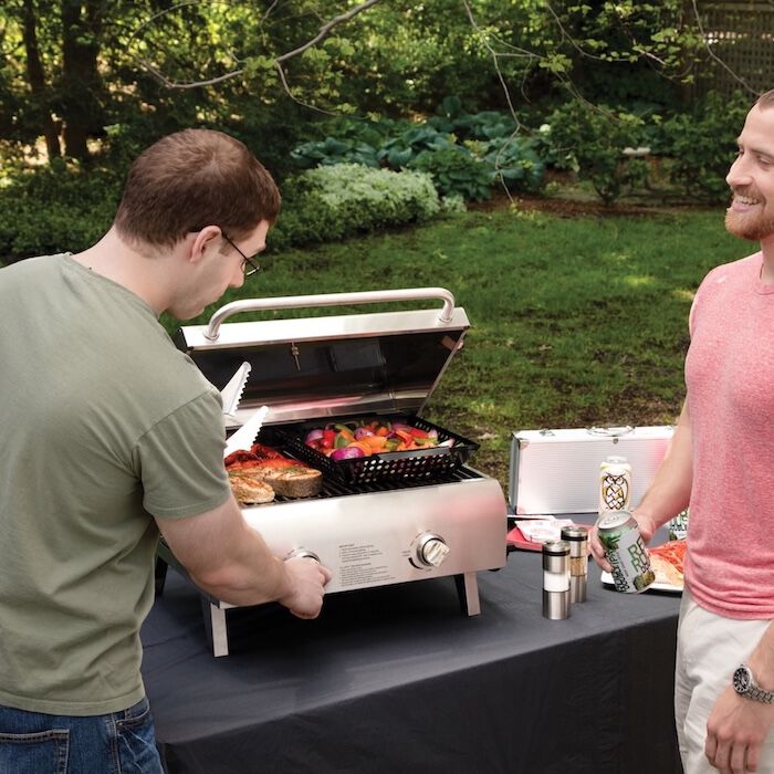 Chef's Style Stainless Tabletop Grill - Image 11