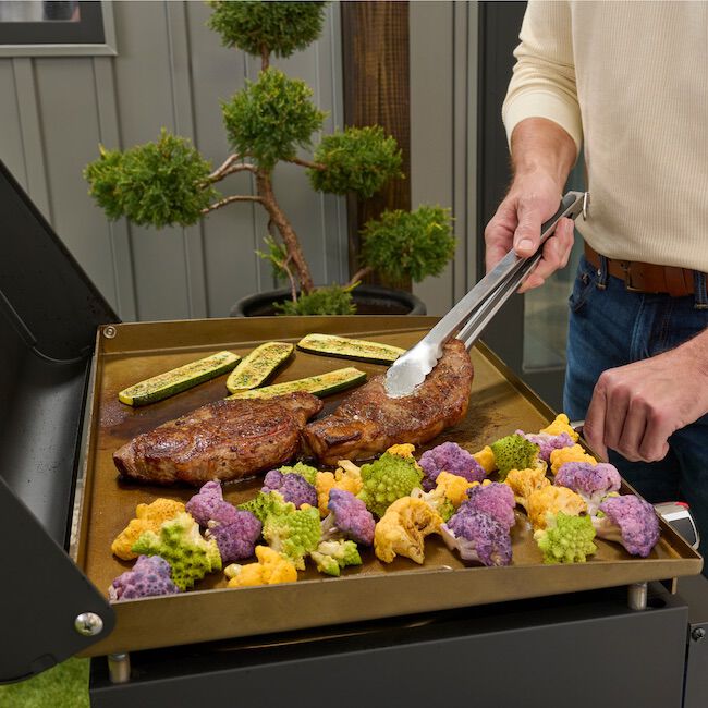 22" Tabletop Gas Griddle with Hood - Image 6