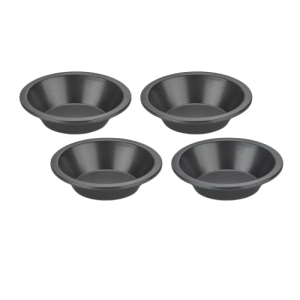 4-pc 5" Mini Round Pie Dish Set