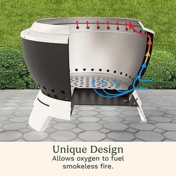 19.5” Cleanburn Smokeless Fire Pit - Image 3