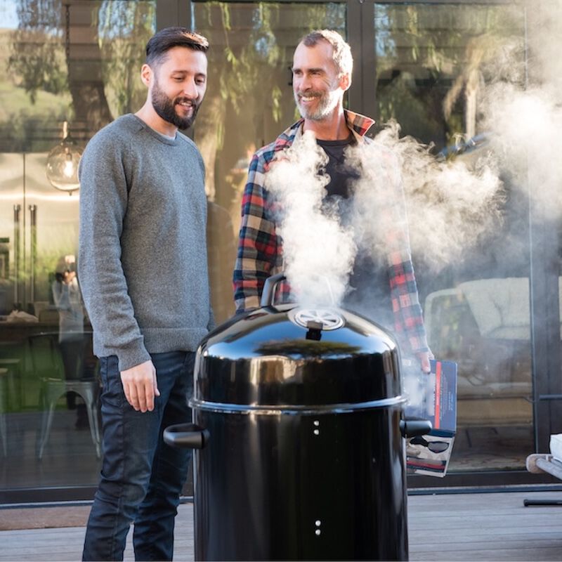 18" Vertical Charcoal Smoker - Image 7