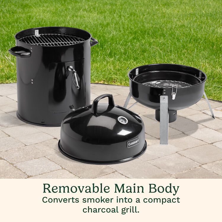 18" Vertical Charcoal Smoker - Image 3