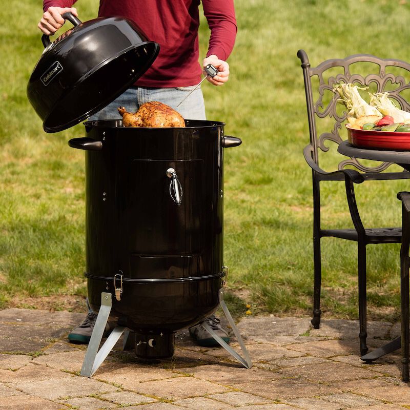 18" Vertical Charcoal Smoker - Image 6