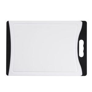14” White Poly Board with Black