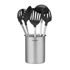 Crock with Barrel Handle Tools (Set of 6)