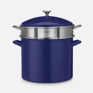 Discontinued 12 Quart Stockpot with Steamer Insert and Cover