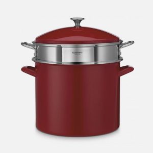 Discontinued 20 Quart Stockpot with Steamer Insert and Cover