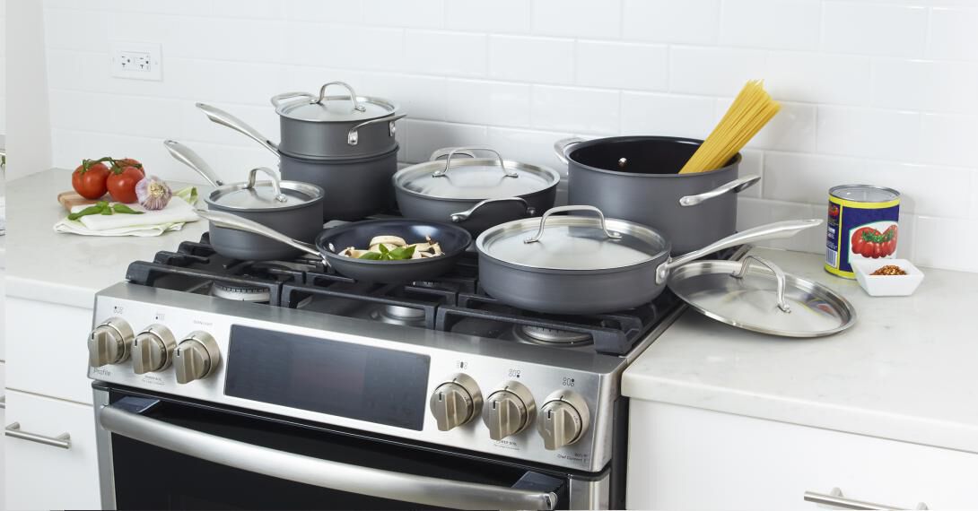 GreenGourmet Hard Anodized 12 Piece Set - Image 2