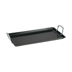 GreenGourmet® Hard Anodized Nonstick Eco-Friendly Double Burner Griddle