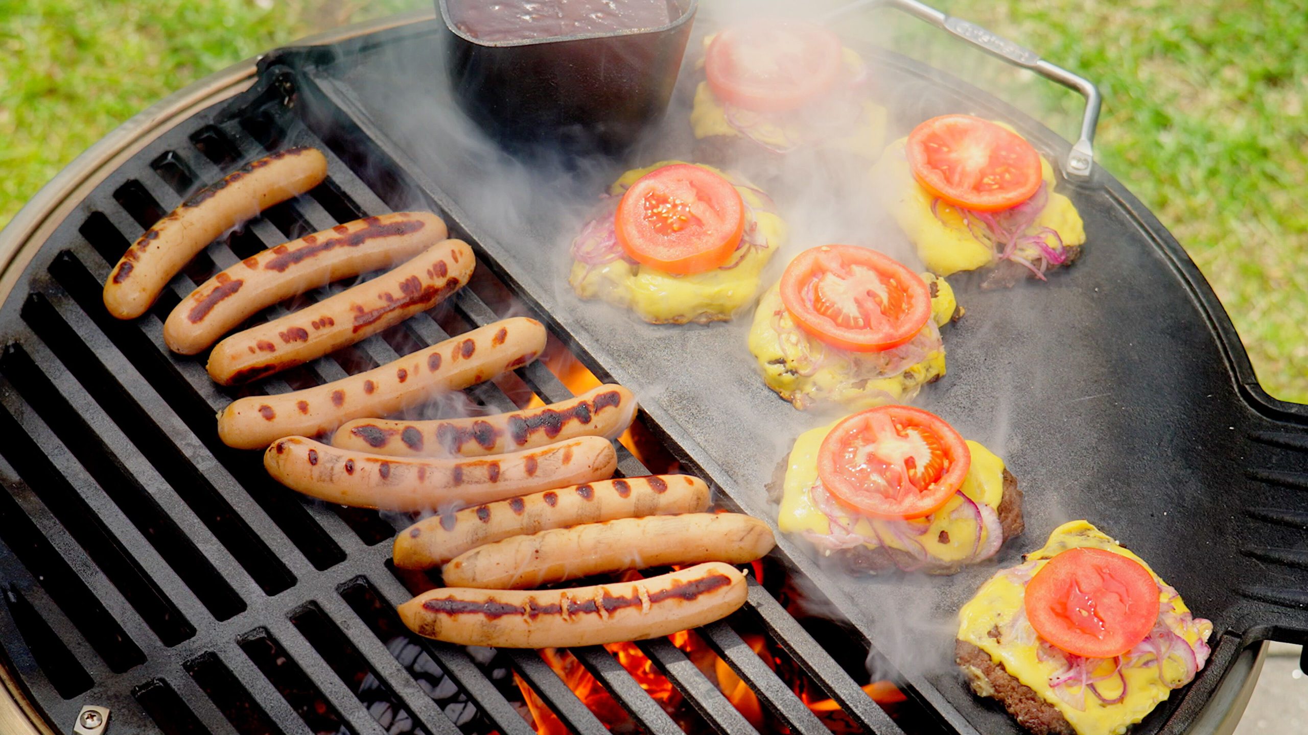 Cleanburn Fire Pit Griddle & Grill Top - Image 6