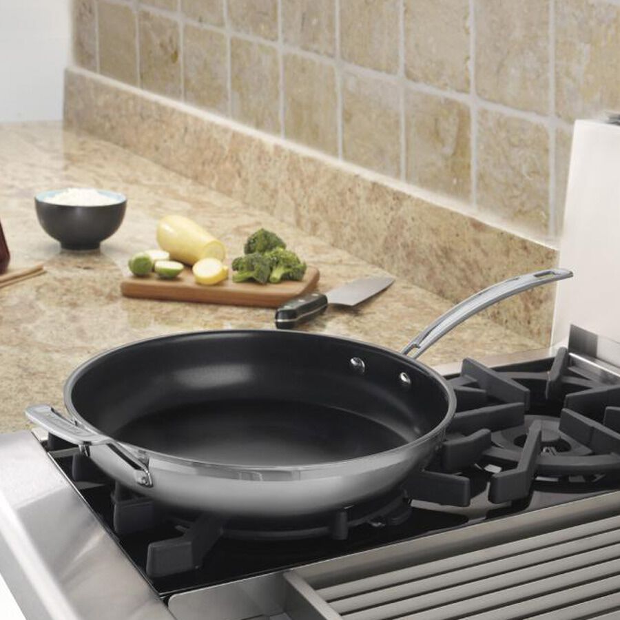 Discontinued MultiClad Pro Triple Ply Stainless Cookware 12" Nonstick Skillet - Image 2