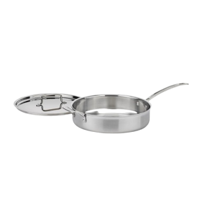 MultiClad Pro Triple Ply Stainless Cookware 5.5 Quart Sauté Pan