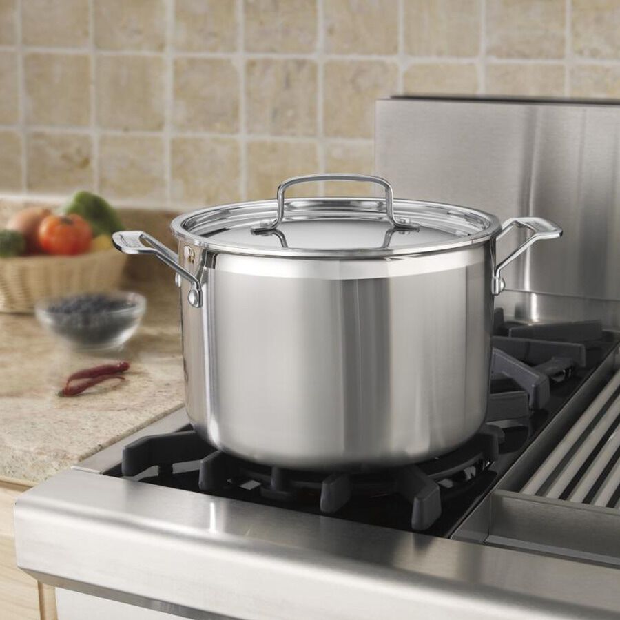 Discontinued MultiClad Pro Triple Ply Stainless Cookware 8 Quart Stockpot - Image 2