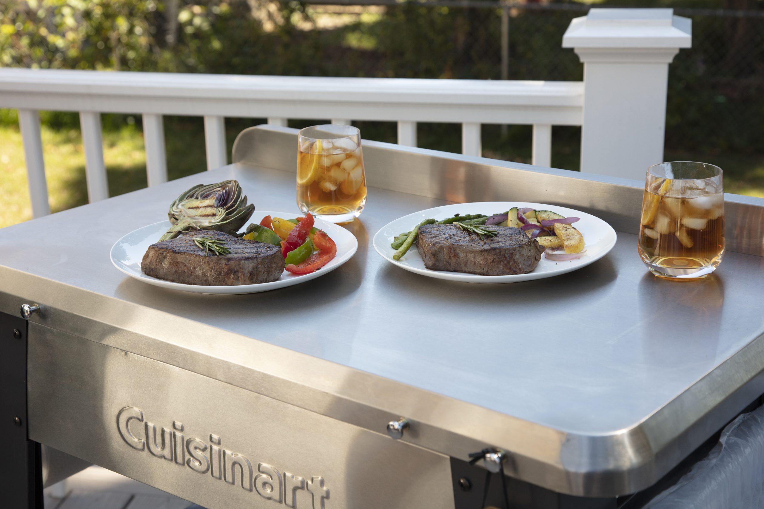 Outdoor Stainless Steel Grill Prep Table - Image 8