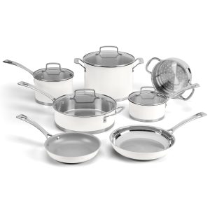 11 Piece Matte White Set