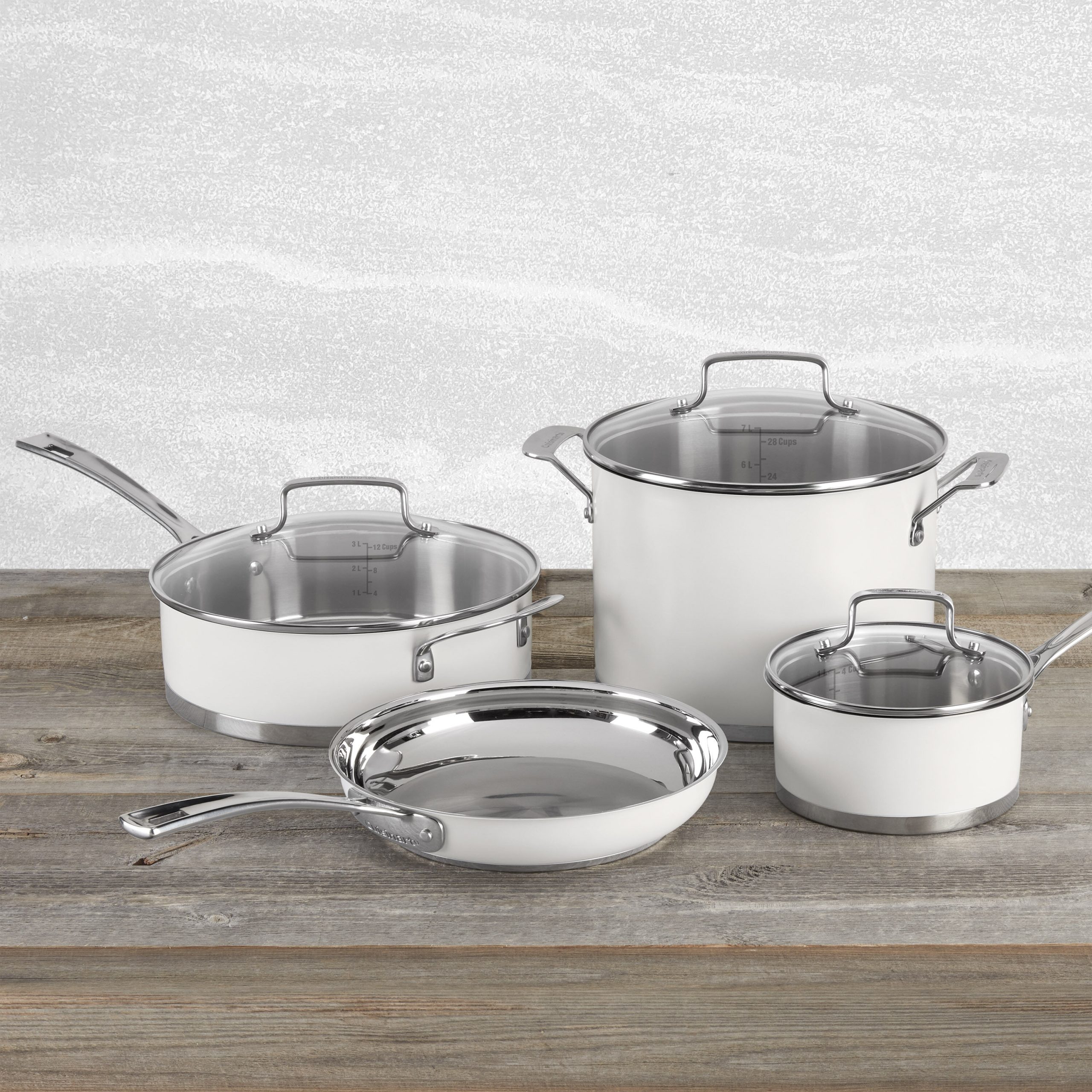 11 Piece Matte White Set - Image 3