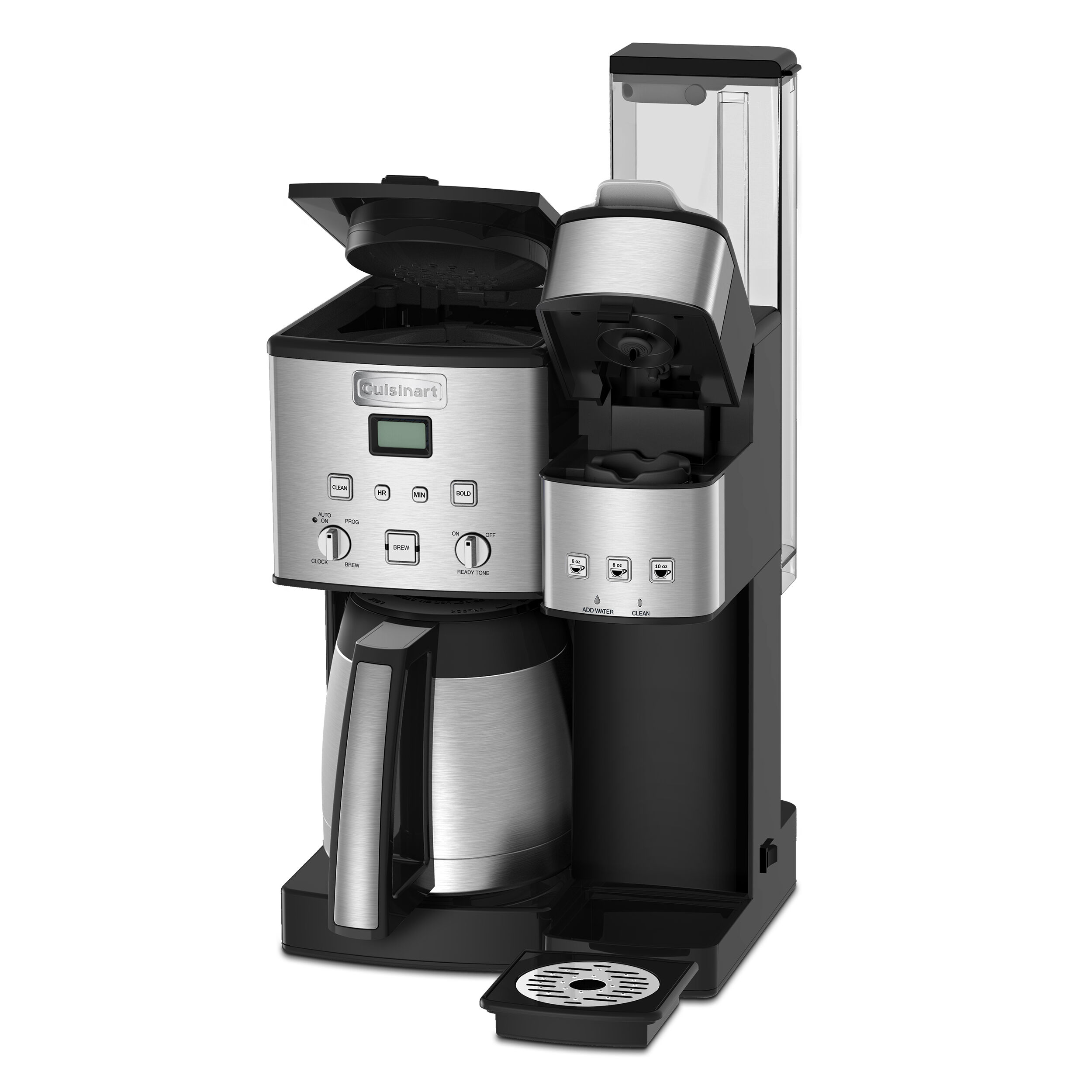 Discontinued Cuisinart Coffee Center 10-Cup Thermal Coffee Maker and Single-Serve Brewer - Image 2
