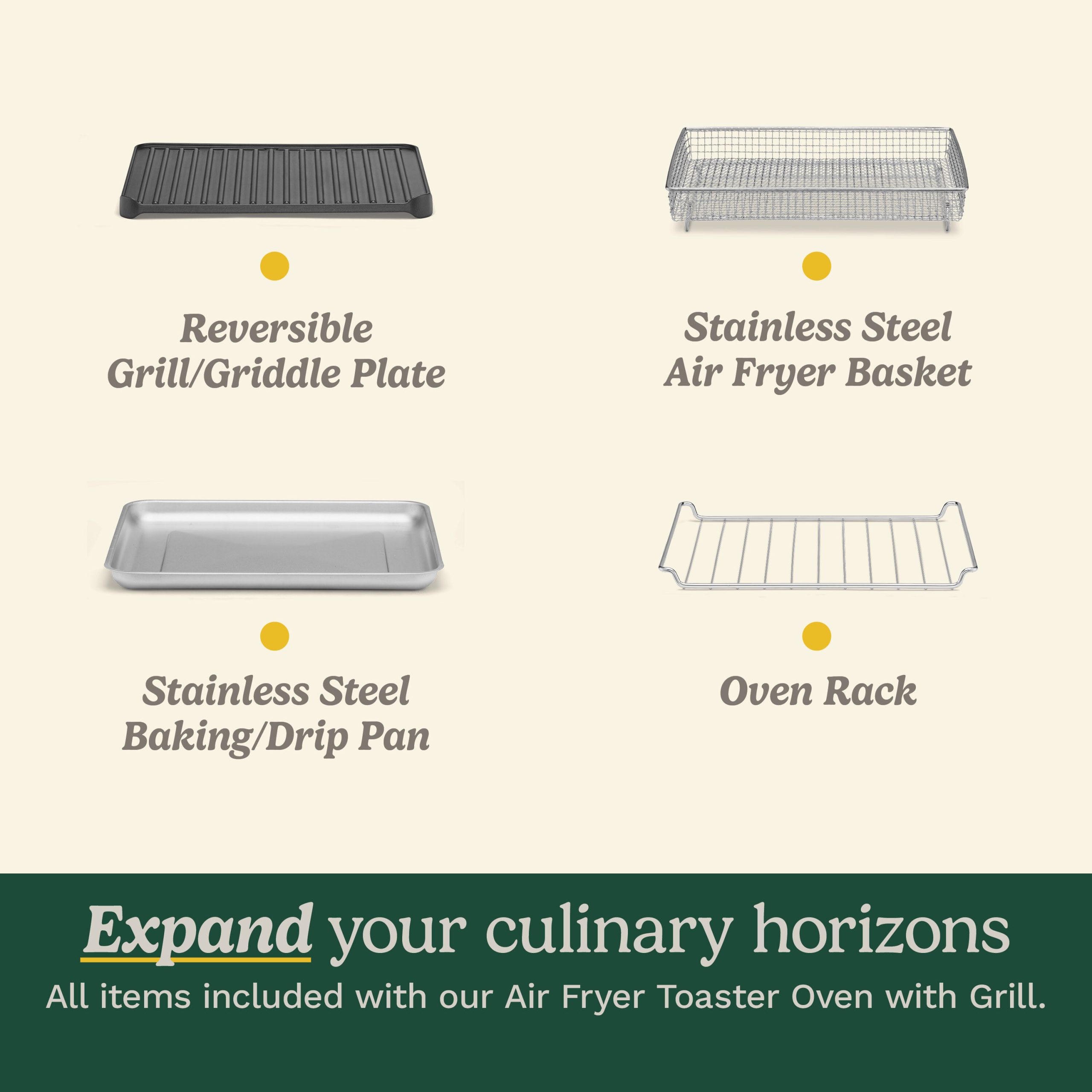 Air Fryer Toaster Oven with Grill - Image 6