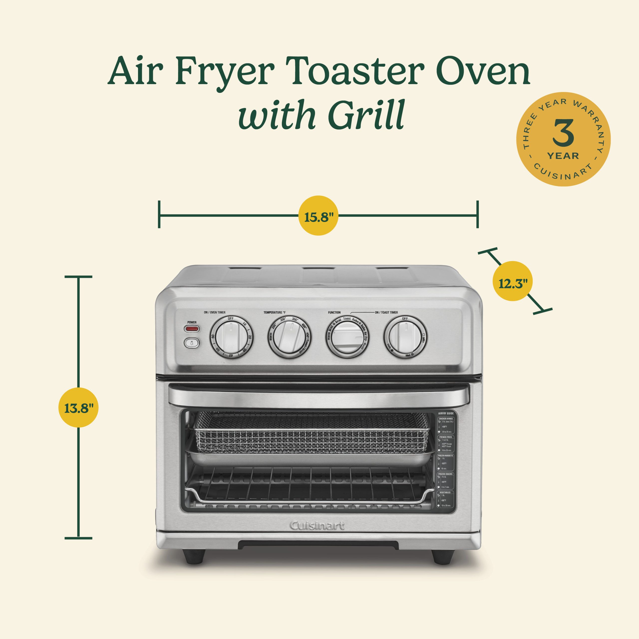 Air Fryer Toaster Oven with Grill - Image 9